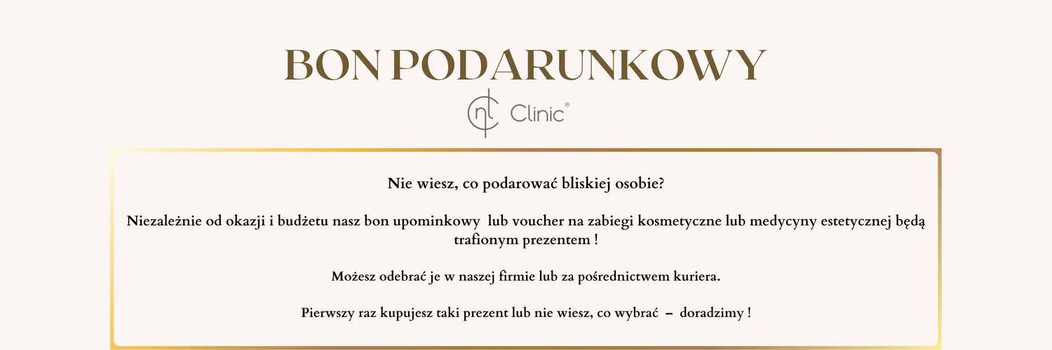 NL Clinic gift voucher for cosmetology and aesthetic medicine treatments