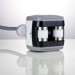 Roller head for massage in the treatment platform