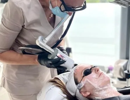 CO2 fractional laser treatment at NL Clinic in Katowice