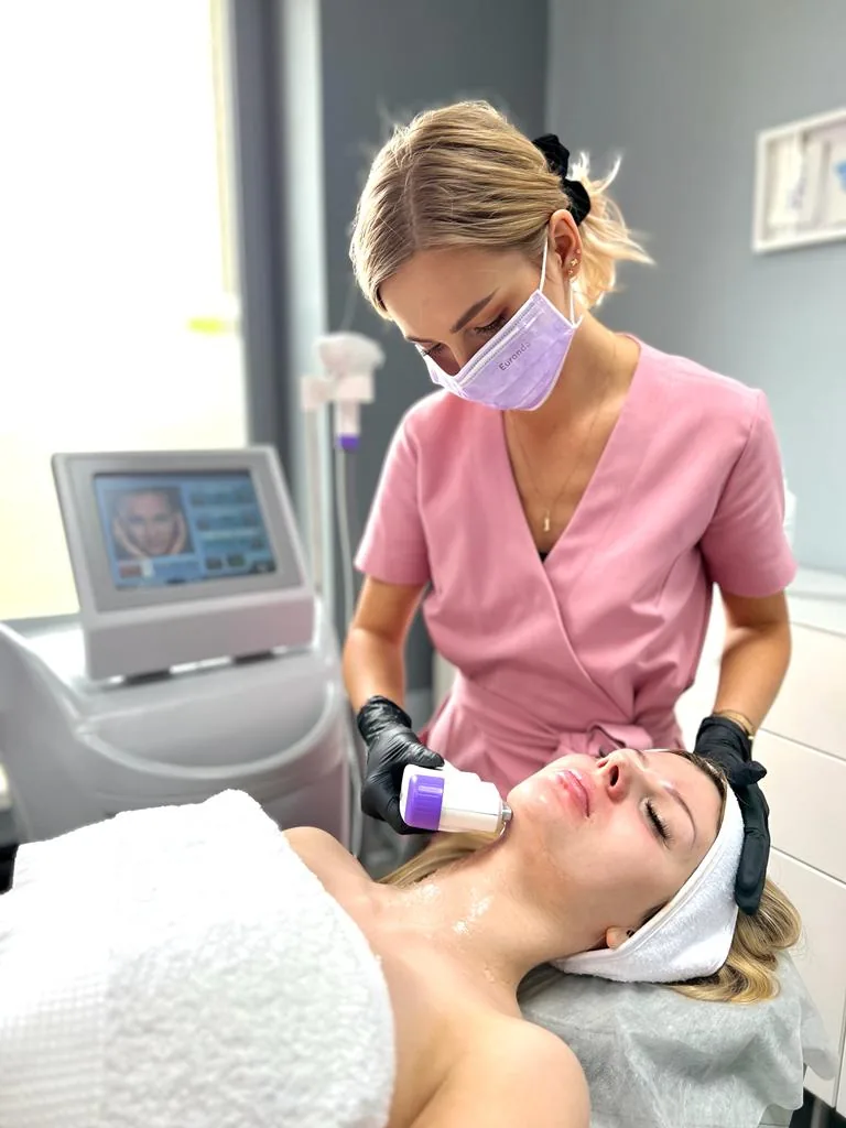 Radiofrequency thermolifting treatment at NL Clinic in Katowice